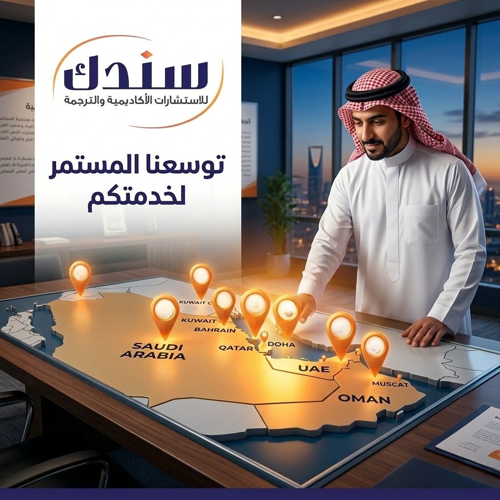 توسع شركة سندك المستمر لدعمك في خطة البحث